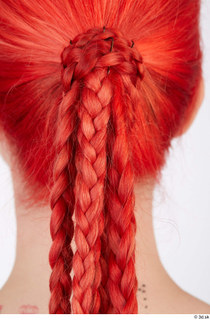 Groom references Lady Winters  006 braided hair head red…